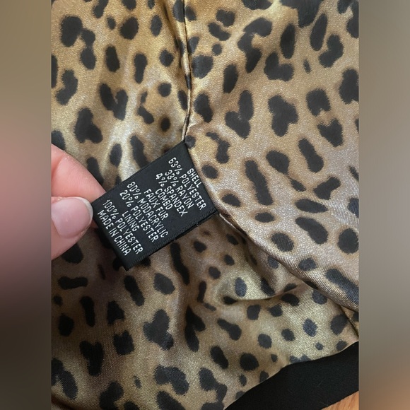 90s Adrianna Papell Classic Black Blazer With Brown Removable Faux Fur Collar - Picture 10 of 10